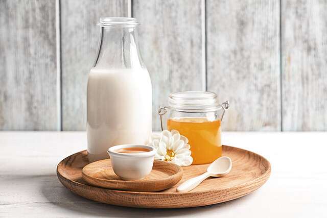Raw Milk and Honey For Combination Skin