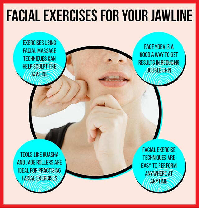 Facial Exercises For A Prominent Jawline Femina in