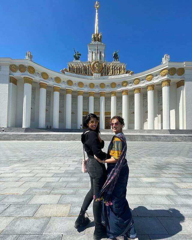 640px x 800px - Taapsee Pannu Rocks A Sari In Russia | Femina.in