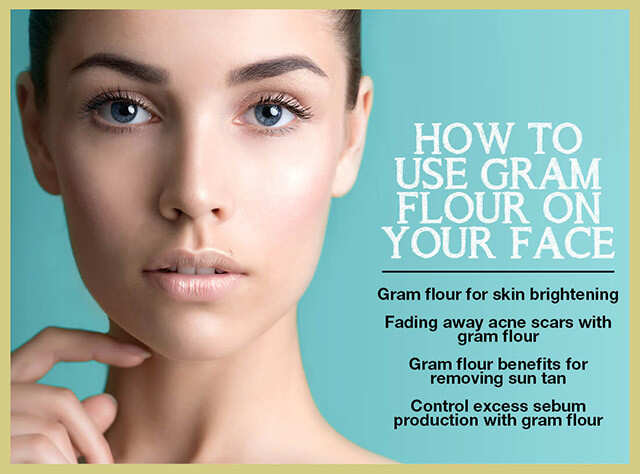 How To Use Gram Flour On Your Face Femina.in