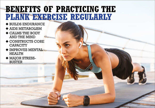 Health Benefits of Practicing The Plank Exercise Every Day