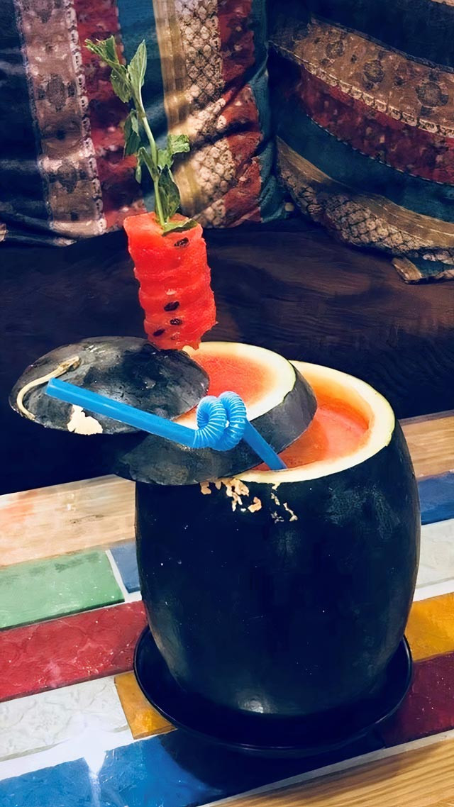 Watermelon Agave Margarita