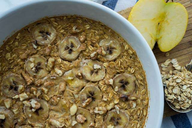 banana recipes - baked banana porridge