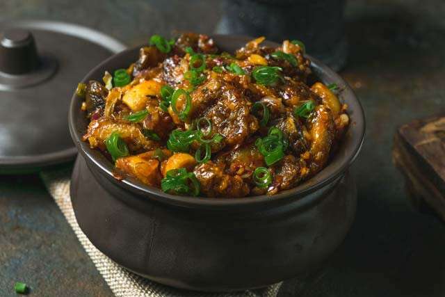Diwali snacks - Chowman - konjee crispy three treasure mushrooms