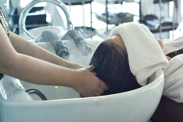 Hair Spa Reduces stress