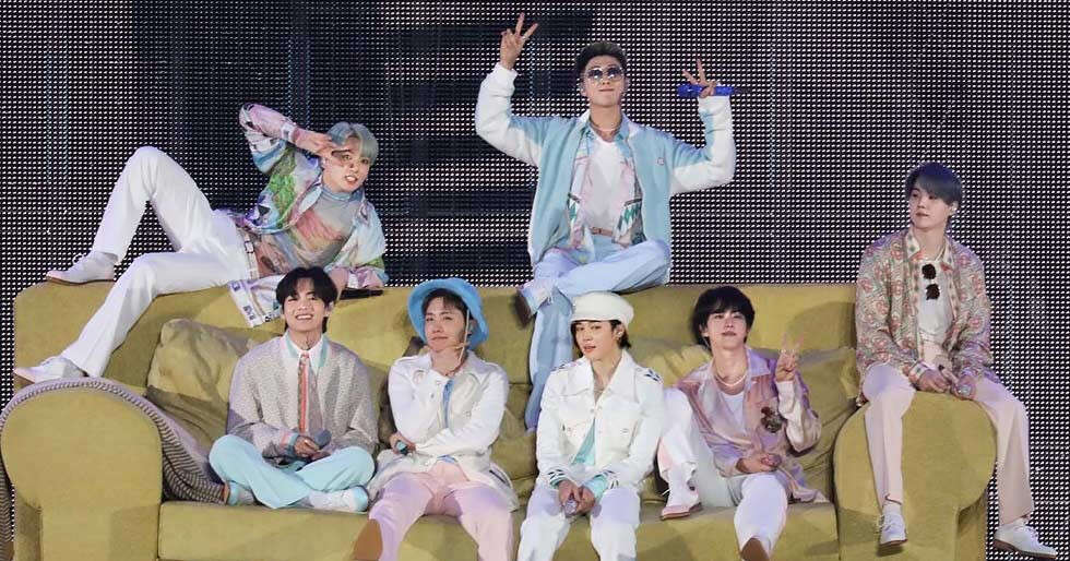 BTS Kicked Off Permission To Dance On Stage With Online