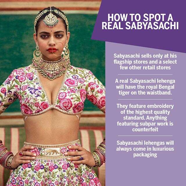 How to Spot a Real Sabyasachi