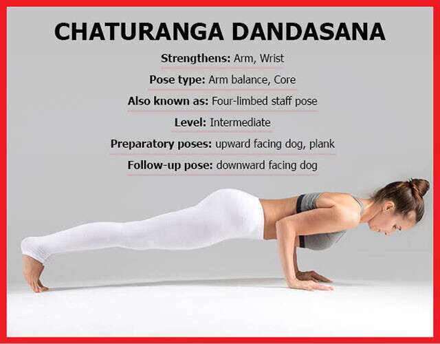 Many Benefits for Practicing the Chaturanga Dandasana Pose