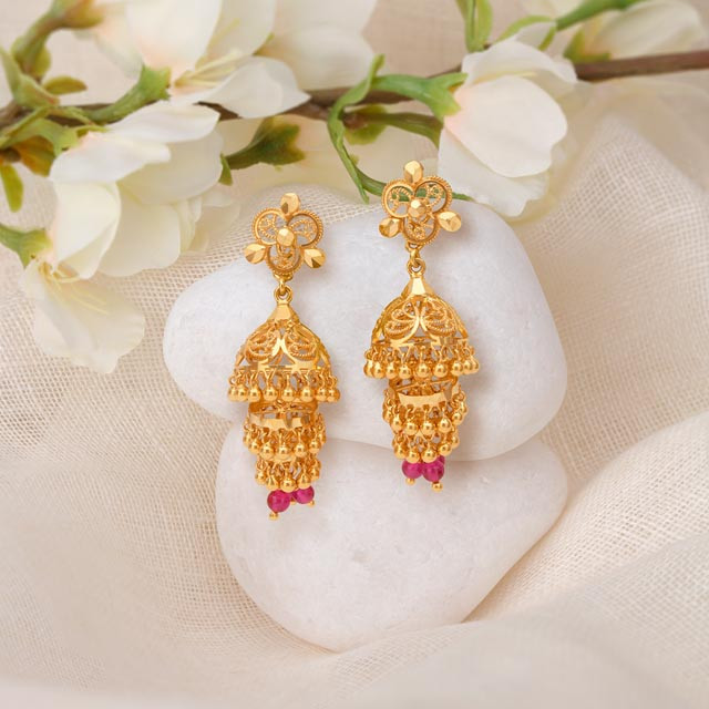 gold earrings designs for daily use tanishq - Uprising Bihar-hoanganhbinhduong.edu.vn
