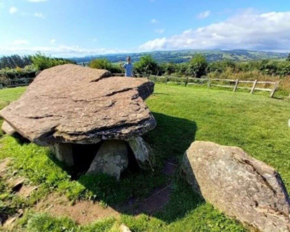 Arthurs Stone, Herefordshire, the UK