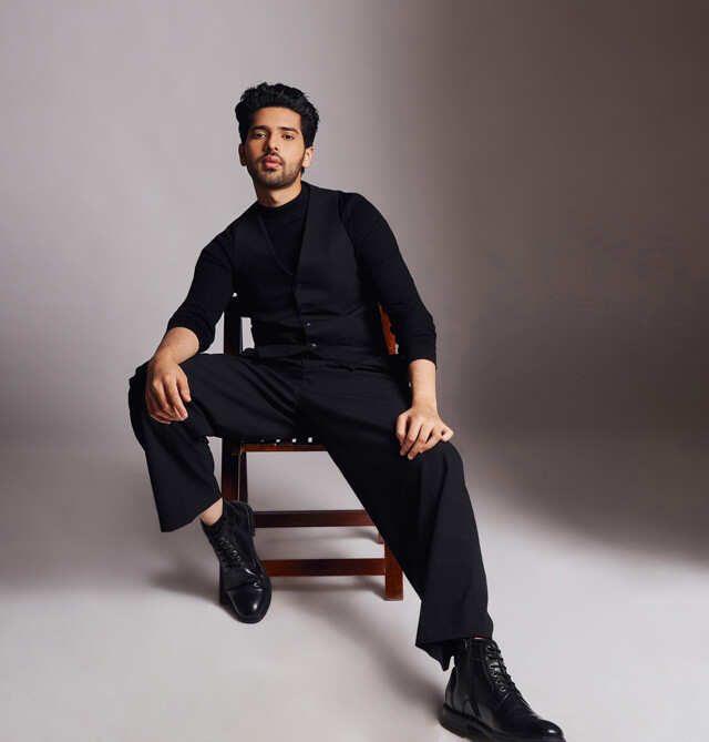 Wearing a Monochromatic Look Seems to Be His Thing
