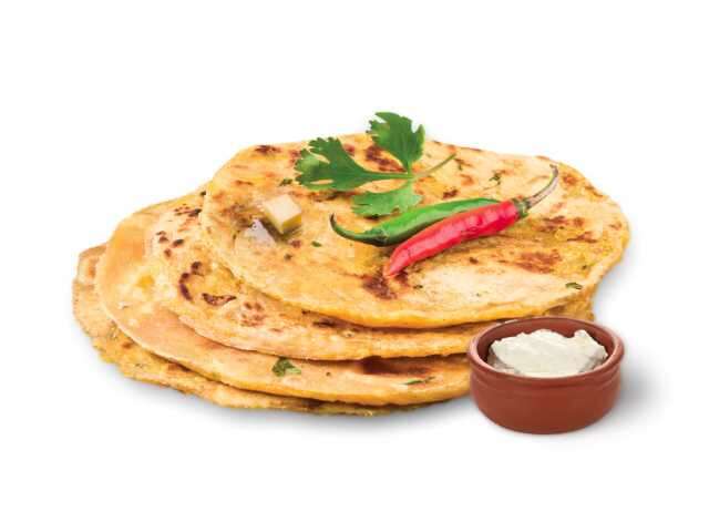 Top 50 street foods - paratha of India