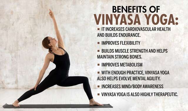 Vinyasa Yoga Flow Health Benefits Including Weight Loss