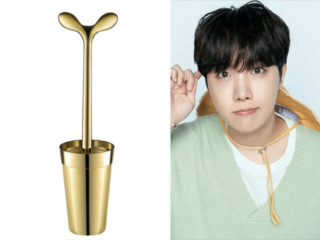 BTS' j-hope Gets Gold Toilet Brush Worth Rs 21,000 As B'Day Gift From Jin