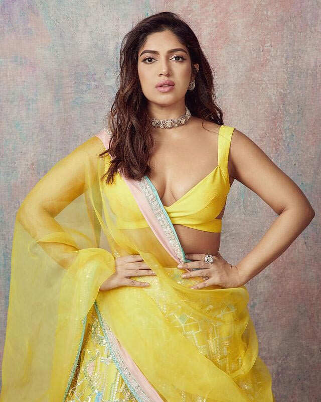 Bhumi Pednekar's Looks Are a Lesson in Wearing Risqué Blouses