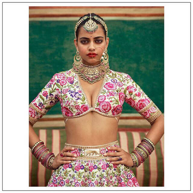 Women Earrings Lehenga Choli - Buy Women Earrings Lehenga Choli online in  India