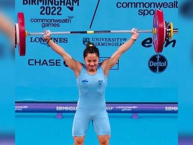 Indian weightlifter Mirabai Chanu
