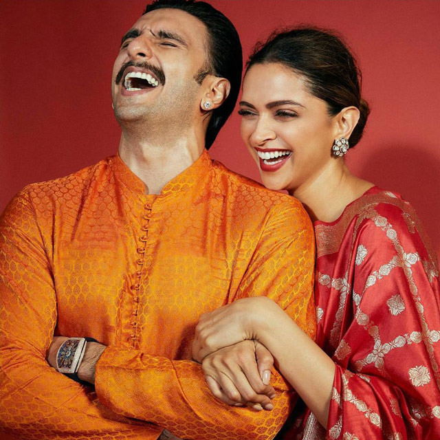 Ranveer and Deepika Celebrating Diwali Together