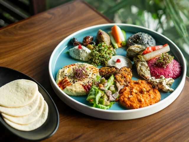 Chennai vegetarian must-tries - Bayroot - Cold mezze platter