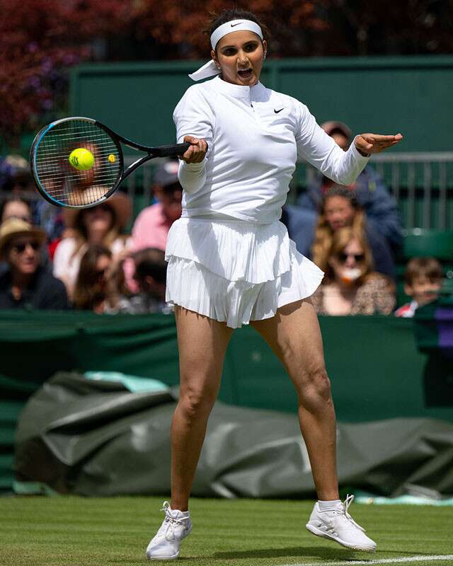 Breaking The Jinx, Sania Mirza Advances to the Wimbledon Semifinals |  Femina.in