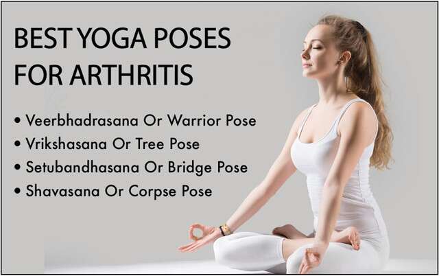 Best Yoga Poses To Cure Arthritis Infographic