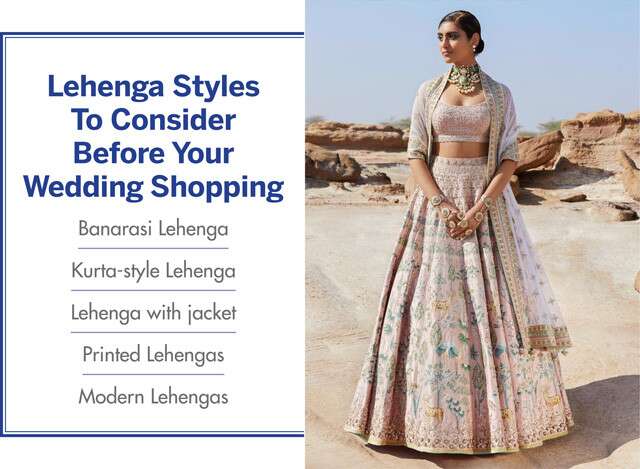 10 Stylish Twists On Lehenga Designs With Price Estimates, For The Modern  Millennial Brides!