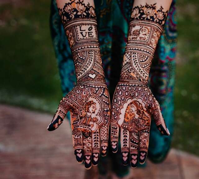 51 Simple And Easy Arabic Bridal Mehndi Designs | Fabbon-sonthuy.vn