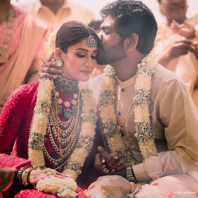 Let's Take a Minute To Talk About Nayanthara's Regal Red Bridal Sari |  Femina.in