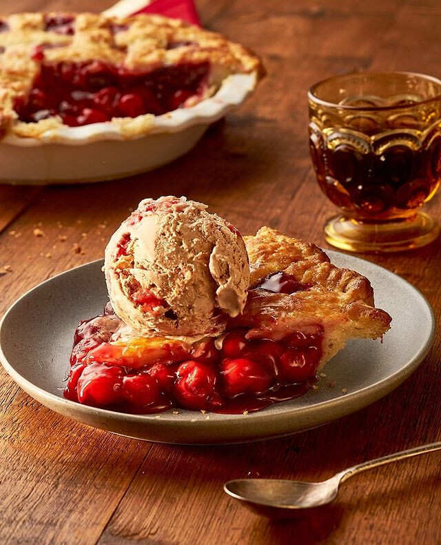 sm ice cream - Chocolate Nocino Cherry Pie