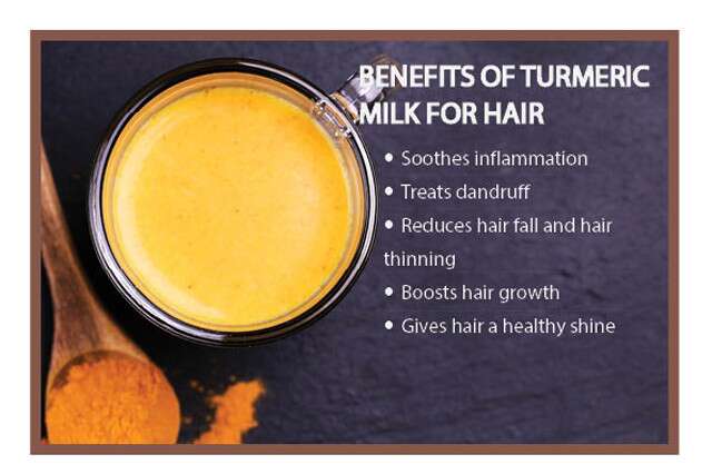 Check Out The Many Benefits Of Turmeric Milk For Hair Health! 