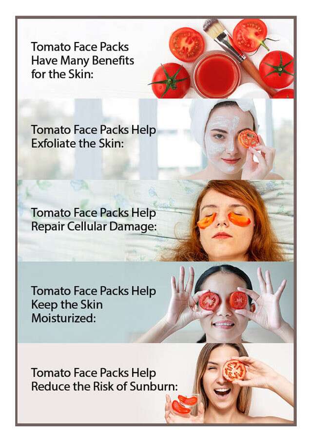 homemade tomato facial scrub
