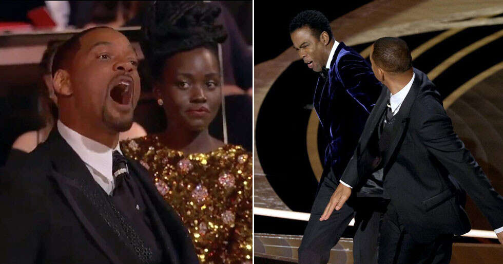 Oscars: Will Smith Slaps Chris Rock On Stage For Joking About Wife Jada - Vimarsana News