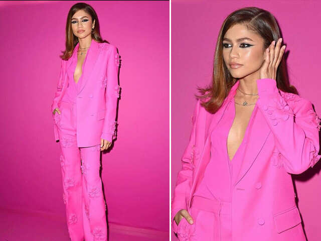 Zendaya Has Found The Most Summery (And Sparkly) Alternative To A Suit