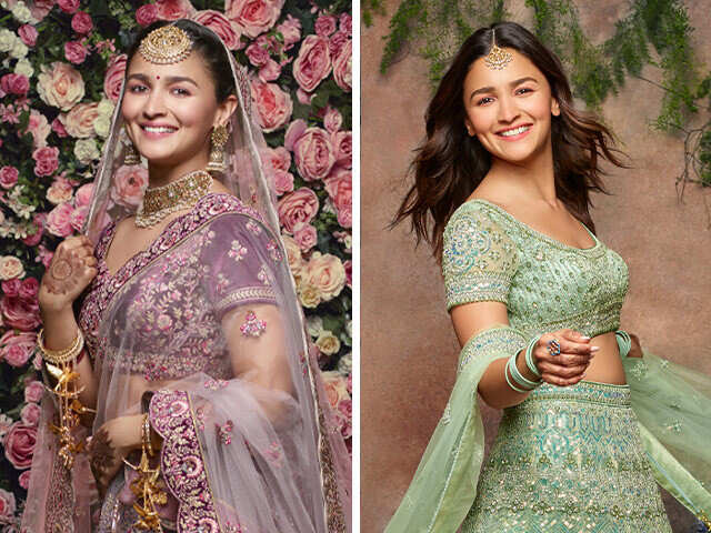 Alia Bhatt Becomes A Picture Perfect Bride As Manyavar Mohey Ropes Her In  As Its Brand Ambassador - HungryBoo | Indian bridal fashion, Indian bridal  outfits, Fashion