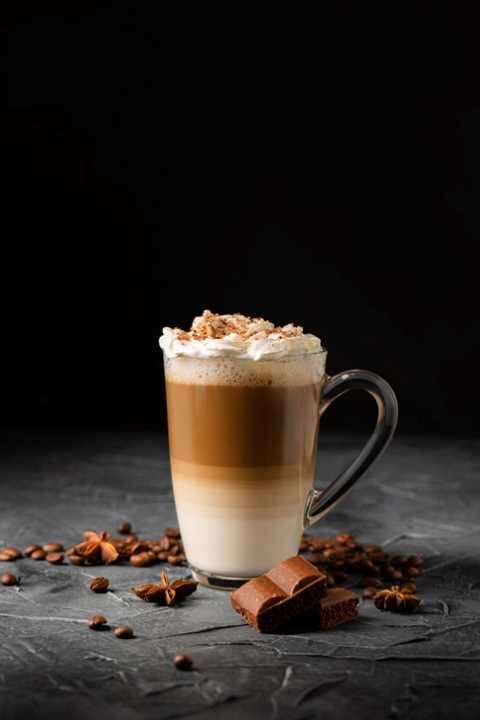 vegan coffee drinks - Vanilla Chocolate Float