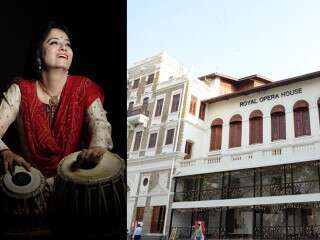 Pandita Anuradha Pal Plays For The Girl Child at Royal Opera House, Mumbai