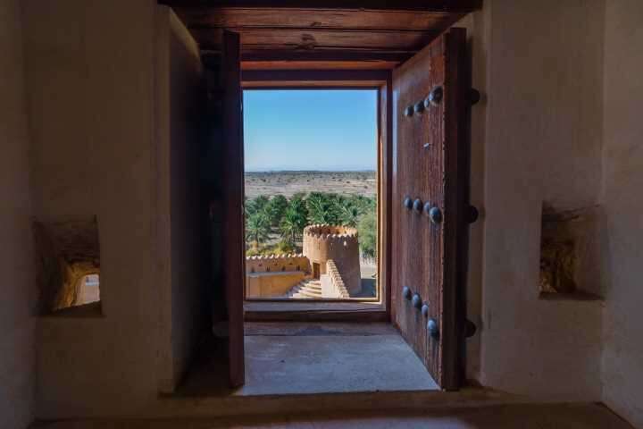 Bahla Fort - view from within