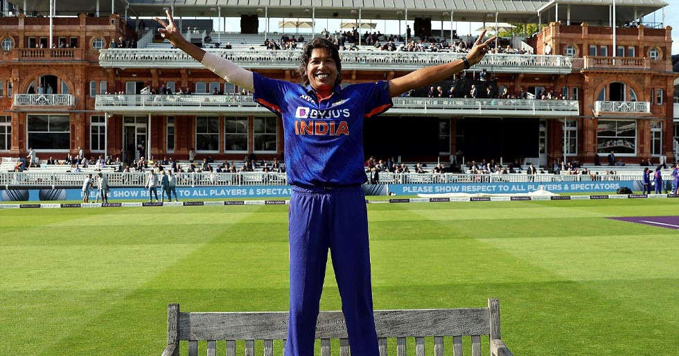 Yet Another Record By Jhulan Goswami As She Played Her Last Match In Blue - Vimarsana News