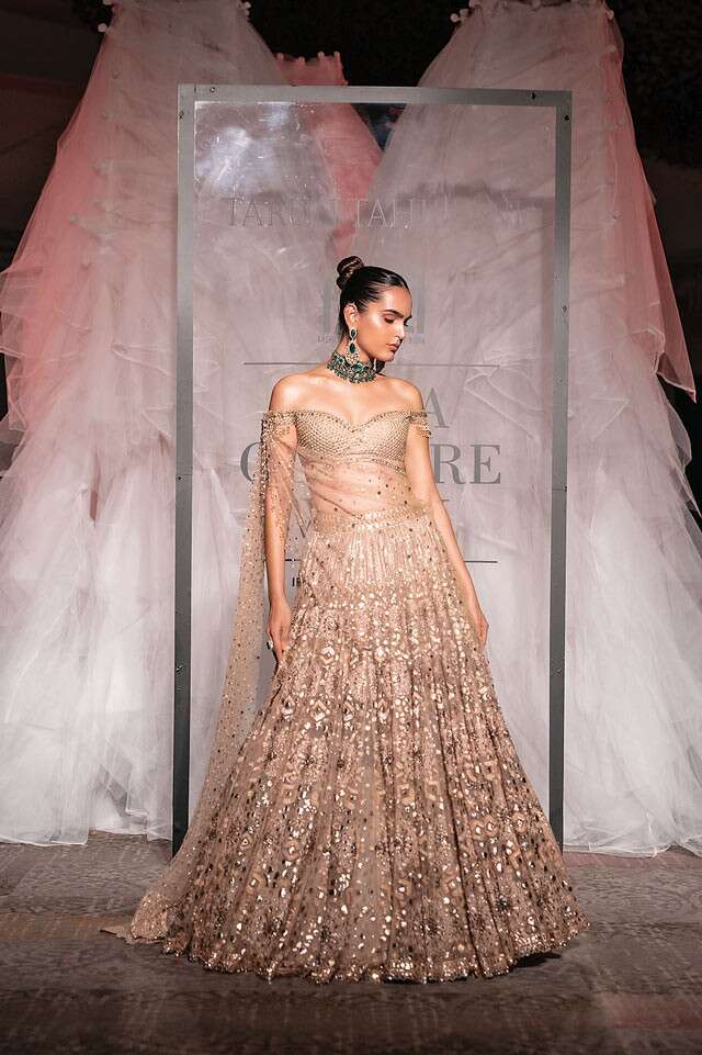 Purchasing couture in India centered around the wedding season: Designer Tarun  Tahiliani