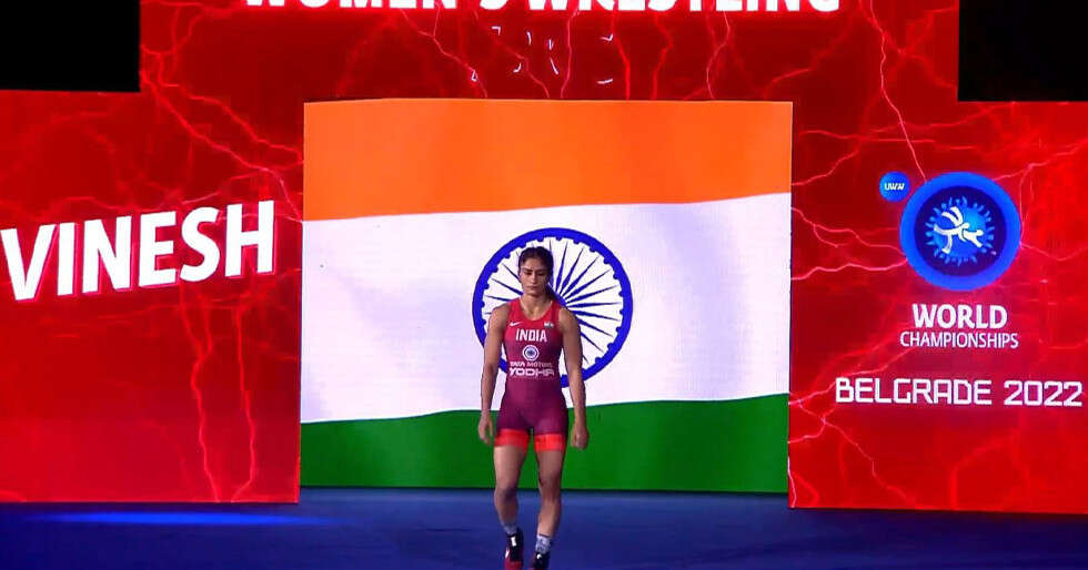Vinesh Phogat The First Indian Woman To Win Two World Champ