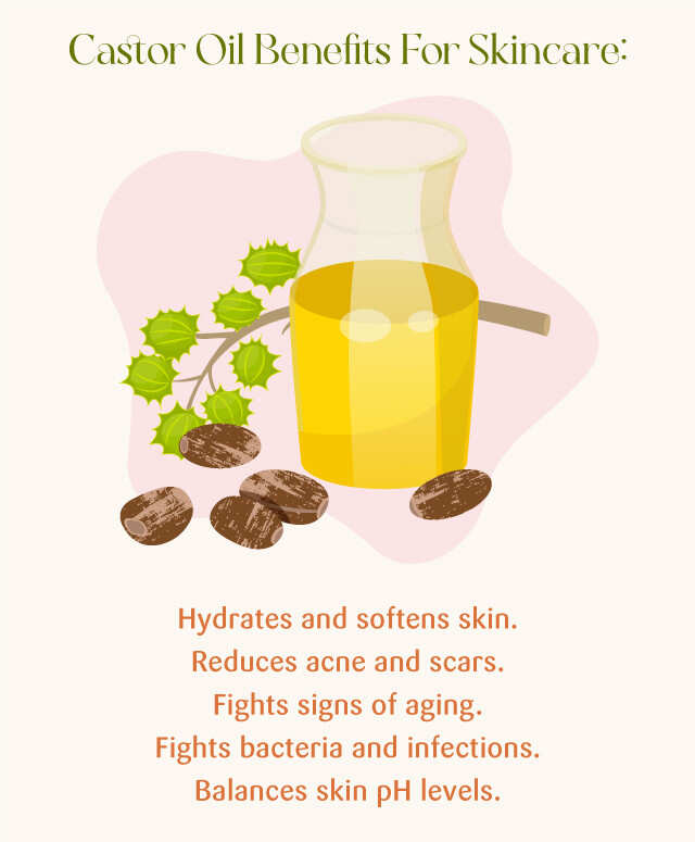 Castor oil deals on face overnight