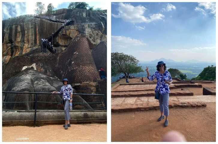 Climb The Rock At Sigiriya, Sri Lanka - Deepa Fernandes Prabhu