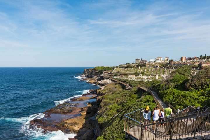 Free things to do in Sydney - Bondi-to-Coogee coastal walk