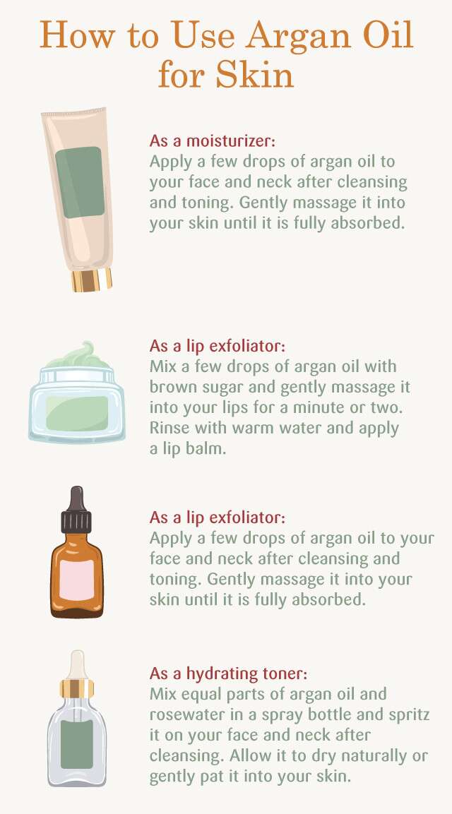 How to use argan oil for skin