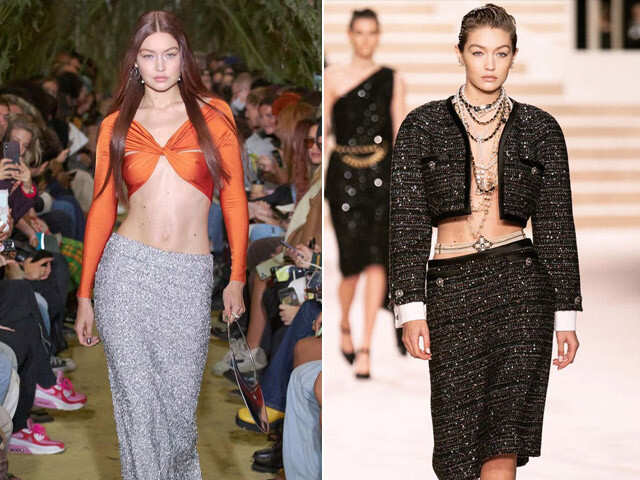 Gigi Hadid Runway Moments