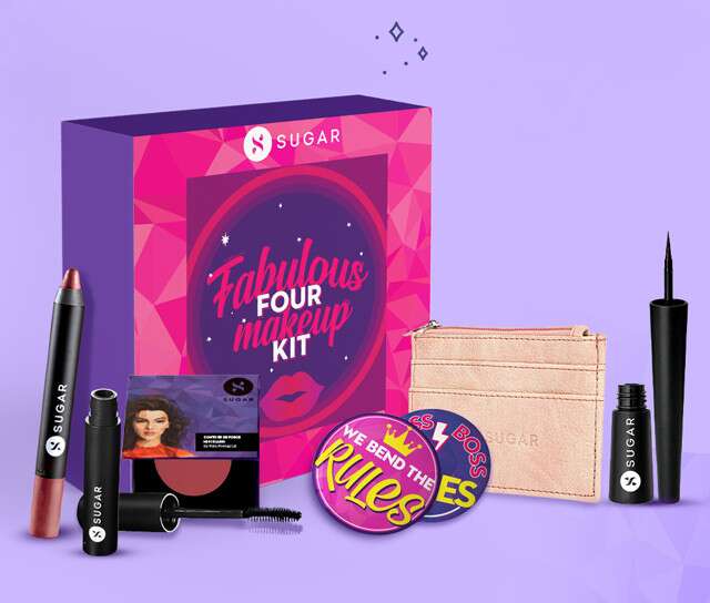 Fabulous Four Makeup Kit By SUGAR Cosmetics