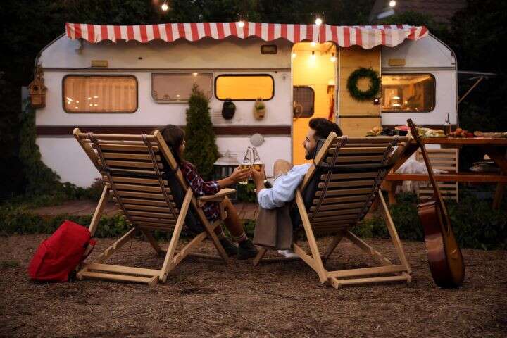 Andhra Pradesh to introduce caravan life in October - relaxing by the caravan