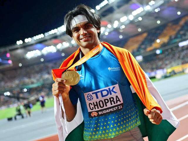 History Maker Neeraj Chopra Wins Gold At The World Athletics Championships