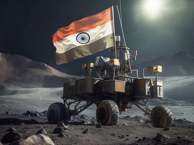 Chandrayaan 3 lands on the moon