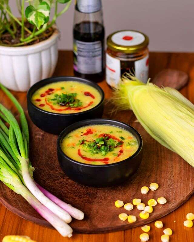 i Crazy about corn with Saloni Kukreja - Sweet Corn Soup
